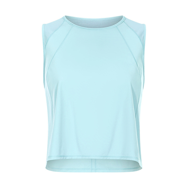 Logotipo personalizado Summer Senhoras de algodão spandex Breathable Tampo Tampo Tampa Execução Ginásse Singlets OEM Serviço OEM