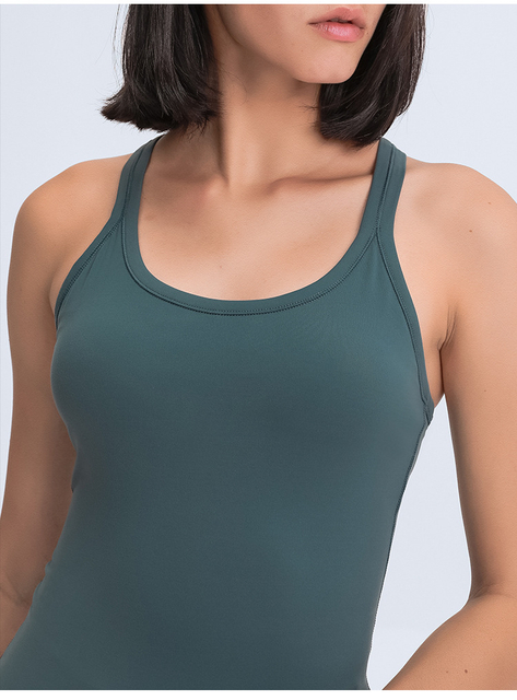 LOGOTO RACERBACK TANK RACERBACK YOGA TAND TOP TAMPA GINHA GYM WET Sports Tops e Tank Women