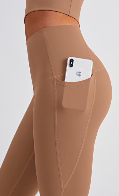 Novo design de traseiro de butt lift sem traje de yoga para mulheres se encaixam