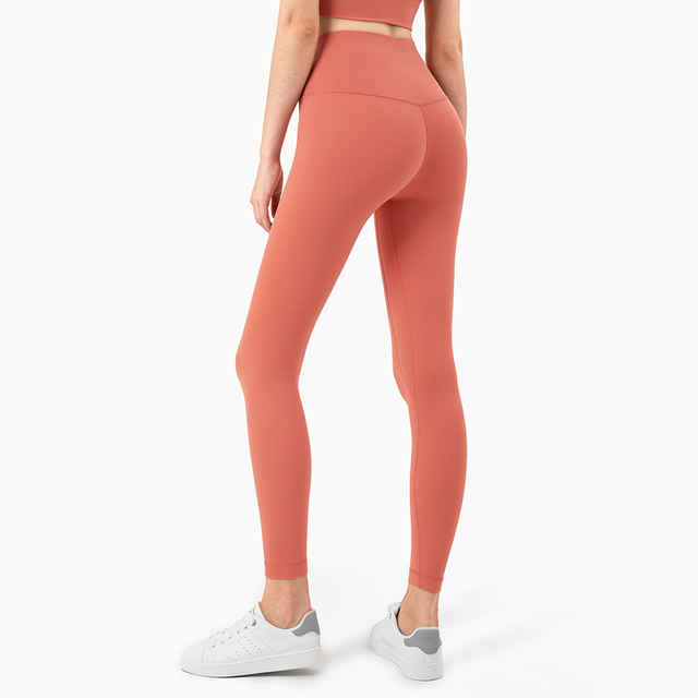 Nylon Butt Lift High Soly Pocket Yoga Leggings Sports Sports Tight